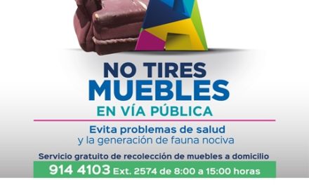 ¡Municipio de Aguascalientes pone a disposición de la ciudadanía el servicio de recolección de muebles!