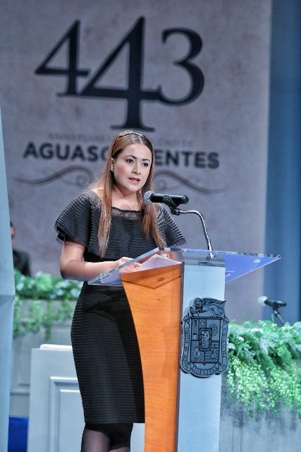 ¡En el 443 Aniversario de la Fundación de la Ciudad, reitera Tere Jiménez su compromiso total con Aguascalientes!