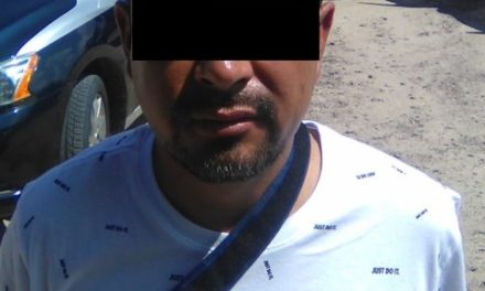 ¡Tras persecución detuvieron a traficante de psicotrópicos con un arma de fuego en Aguascalientes!