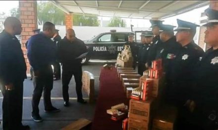 ¡Entrega la SSPE cartuchos a las Policías Municipales de Aguascalientes!