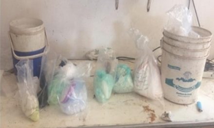 ¡Golpe al narcotráfico en Aguascalientes: en cateo detuvieron a 4 sujetos y aseguraron casi 7 kilos de metanfetamina!