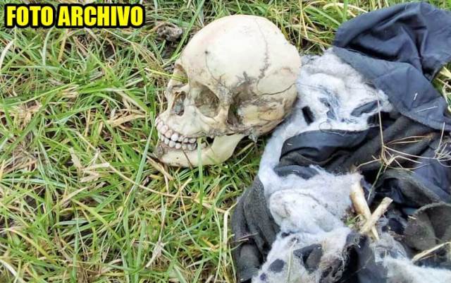 ¡Descubrieron restos humanos en una narco-fosa en Villa de Cos!