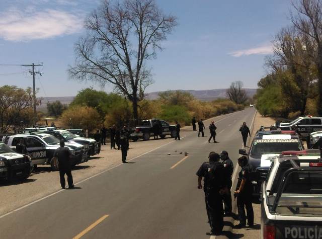 ¡Delincuentes se enfrentaron a balazos con policías estatales de Zacatecas y Aguascalientes!