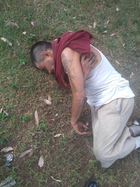 ¡Delincuente se salvó de morir atropellado tras asaltar una residencia en Aguascalientes!