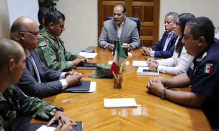 ¡Encabeza el gobernador primera reunión de coordinación operativa con la Guardia Nacional!