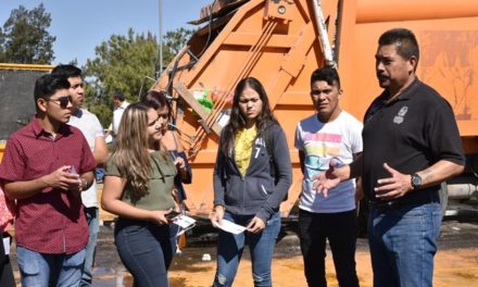 ¡Estudiantes de Nayarit visitan el Sistema Integral de Gestión de Residuos Sólidos Urbanos de Aguascalientes!