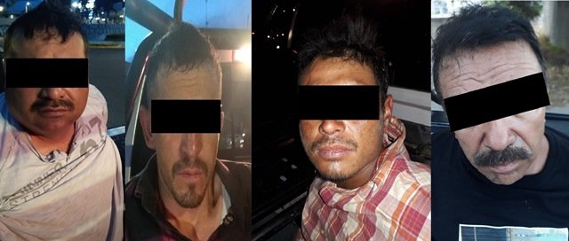 ¡Detuvieron a 4 sujetos que intentaron “levantar” a una pareja en Aguascalientes!