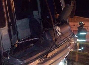 ¡Autobús con 38 peregrinos se estrelló contra el muro de un puente en Aguascalientes!