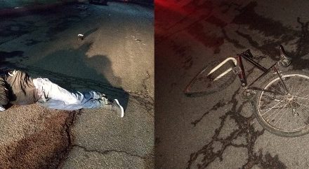 ¡Agoniza ciclista embestido por un auto “fantasma” en Aguascalientes!