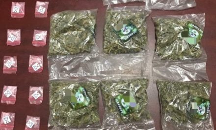 ¡Policía Estatal detuvo en Calera a un joven por posesión de marihuana y “crystal”!