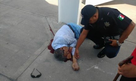 ¡Hombre de 87 años de edad se mató arrojándose de un puente peatonal en Aguascalientes!