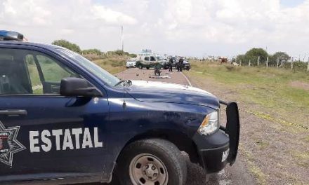 ¡Motocicleta chocó contra un semoviente en Aguascalientes: 1 muerta y 3 lesionados!