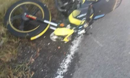 ¡Identificaron al hombre que murió tras caer de su motocicleta en Aguascalientes!