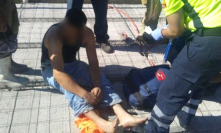 ¡Joven se salvó de morir electrocutado en una obra en Calvillo, Aguascalientes!