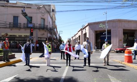 ¡Tere Jiménez arranca obra de rehabilitación de la calle Morelos!