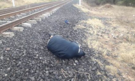 ¡Agoniza hombre atropellado por el tren en Aguascalientes!