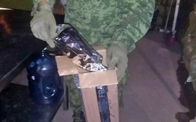 ¡Ejército Mexicano decomisó cargamento de 3 kilos de marihuana en Aguascalientes!