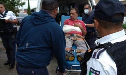 ¡Albañil se salvó de morir tras caer de un tercer piso en Aguascalientes!