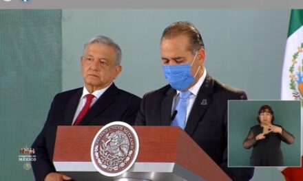 ¡Gobernador recibe a AMLO en Aguascalientes, pide evitar linchamientos mediáticos!
