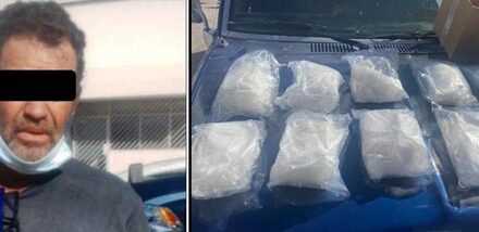 ¡Detuvieron a integrante del Cártel de Sinaloa con 10 kilos de “crystal” en Aguascalientes!