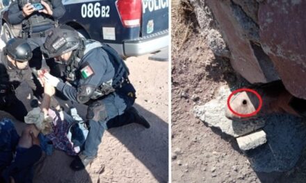 ¡Delincuente fue herido de un balazo en un pie en Aguascalientes!
