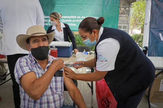 ¡Se han aplicado 53 mil 750 dosis de la vacuna contra el COVID-19 en Aguascalientes!