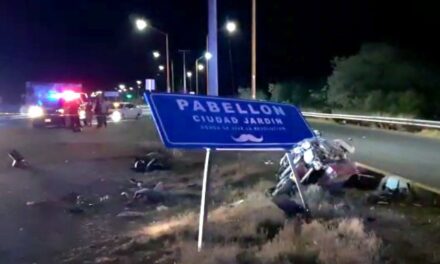 ¡Motociclista murió tras estrellarse contra un objeto fijo en Aguascalientes!