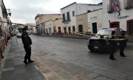 ¡“El Chino Metal” asesinó a puñaladas a un joven en el Centro de Zacatecas!