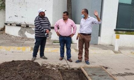 ¡Supervisa Antonio Arámbula obras emergentes para prevenir inundaciones!