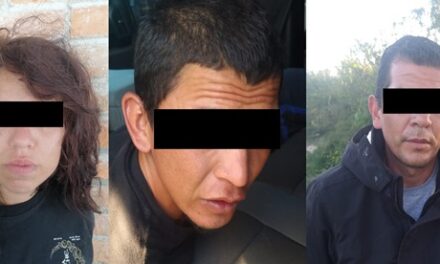 ¡Detuvieron a 2 sujetos y 1 mujer que asaltaron a un sexagenario en su casa en Aguascalientes!
