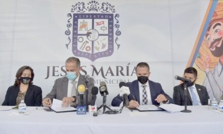 ¡Firman convenio el Municipio de Jesús María y la Universidad Cuauhtémoc!