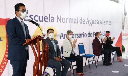 ¡Celebran 143 aniversario de la Escuela Normal de Aguascalientes!