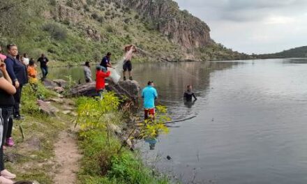 ¡Hombre que pescaba murió ahogado en la presa San Blas en Aguascalientes!