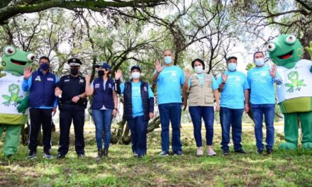 ¡Ayuntamientos de Aguascalientes y Jesús María trabajan en equipo para sanear y reforestar el arroyo El Molino!