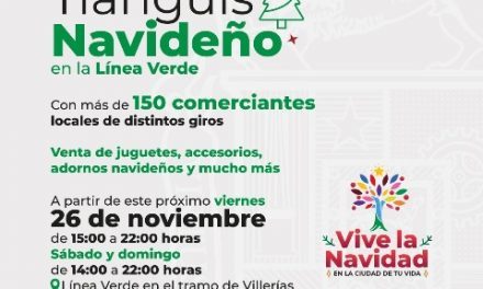 ¡Invita Presidencia Municipal de Aguascalientes al Tianguis Navideño en la Línea Verde!