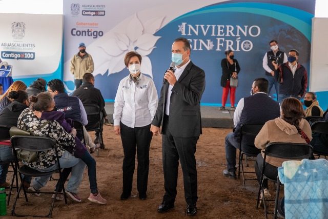 ¡Arranca el gobernador Martín Orozco campaña para salvaguardar a las familias en temporada invernal!