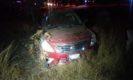 ¡1 muerto y 3 lesionados dejó volcadura de un automóvil en Aguascalientes!