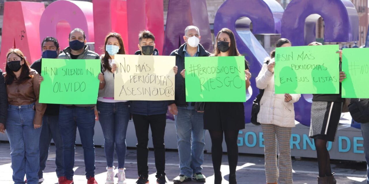 ¡Exigen justicia en Aguascalientes por asesinatos de periodistas!