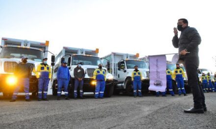 ¡Se integran 11 nuevos camiones a las rutas de recolección de residuos de la capital!