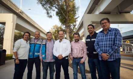 ¡Supervisa gobernador Martín Orozco funcionamiento total de Distribuidor Vial Pulgas Pandas y gaza de salida a Zacatecas!