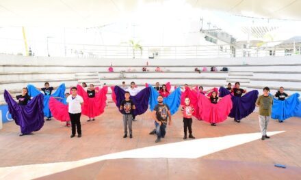 ¡Municipio fomenta el talento artístico de niñas y niños con talleres de danza folclórica!