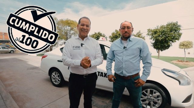 ¡Taxistas reconocen labor de Martín Orozco al entregar concesiones!