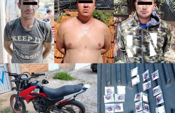 ¡Militares detuvieron a 3 narcomenudistas en Aguascalientes!