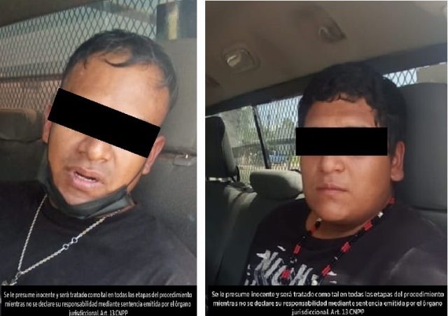 ¡Detuvieron a dos sujetos que extorsionaban a comerciantes en Aguascalientes y Zacatecas!