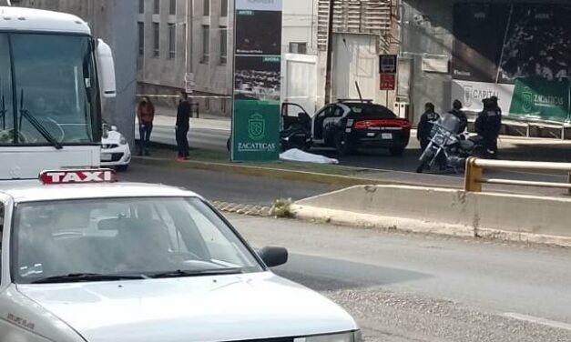 ¡Joven peatón murió atropellado por un automovilista en Zacatecas!