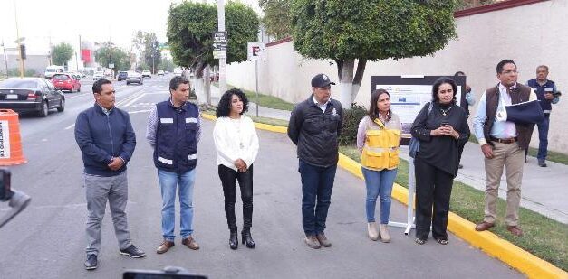 ¡Municipio de Aguascalientes renovó superficie vial en Héroe de Nacozari Sur!