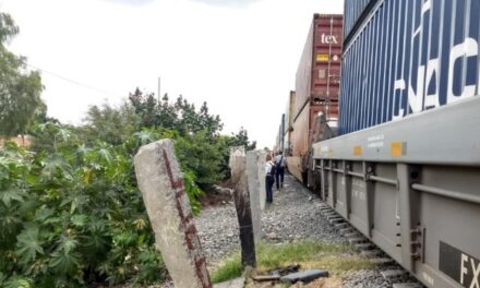¡Grave trabajador de FERROMEX al que el tren le amputó una pierna en Aguascalientes!